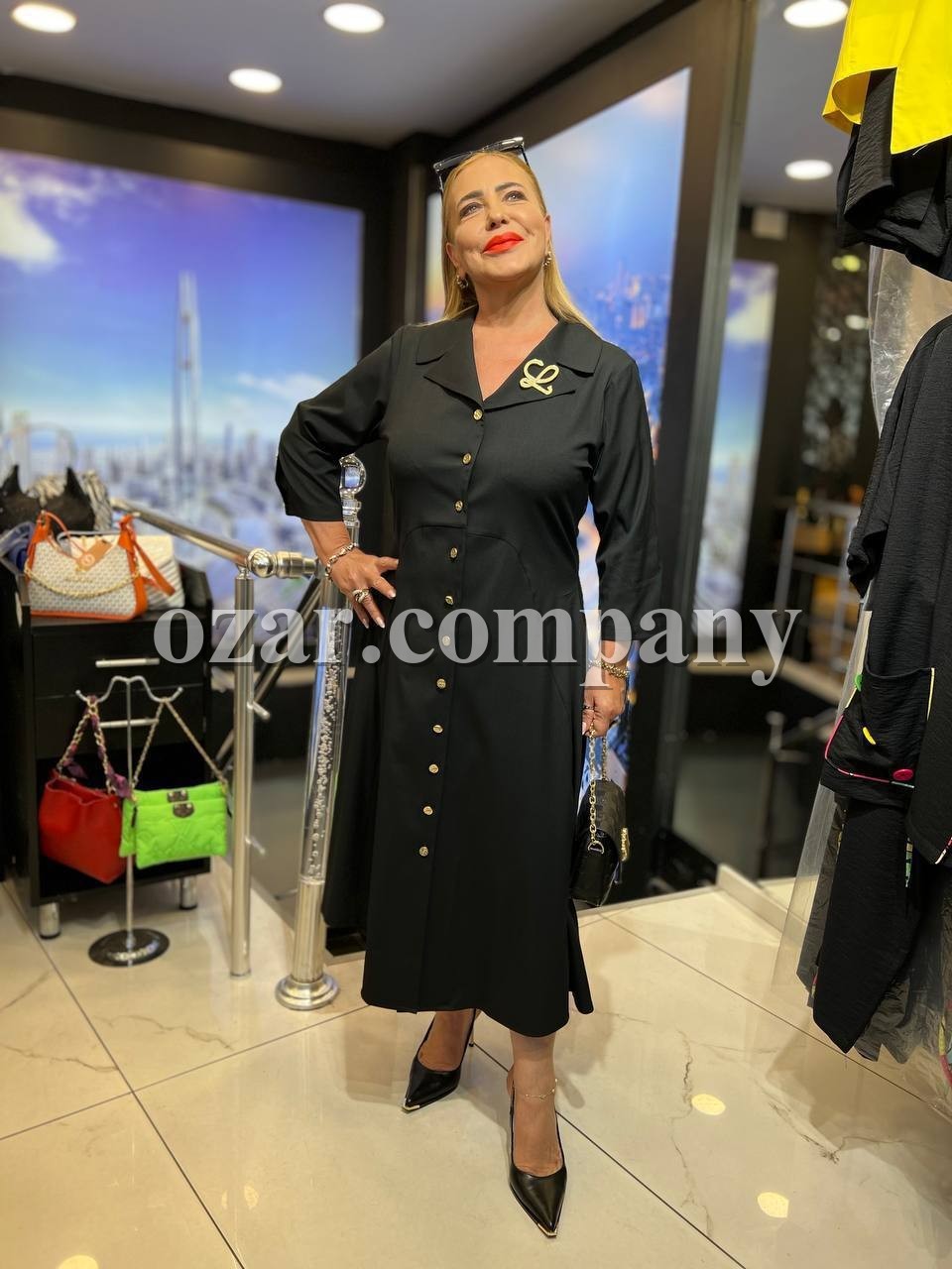 Женское Платье Iness (Большие размеры)