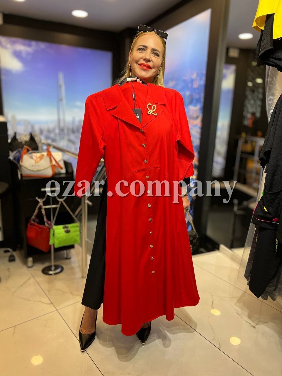 Женское Платье Iness (Большие размеры)