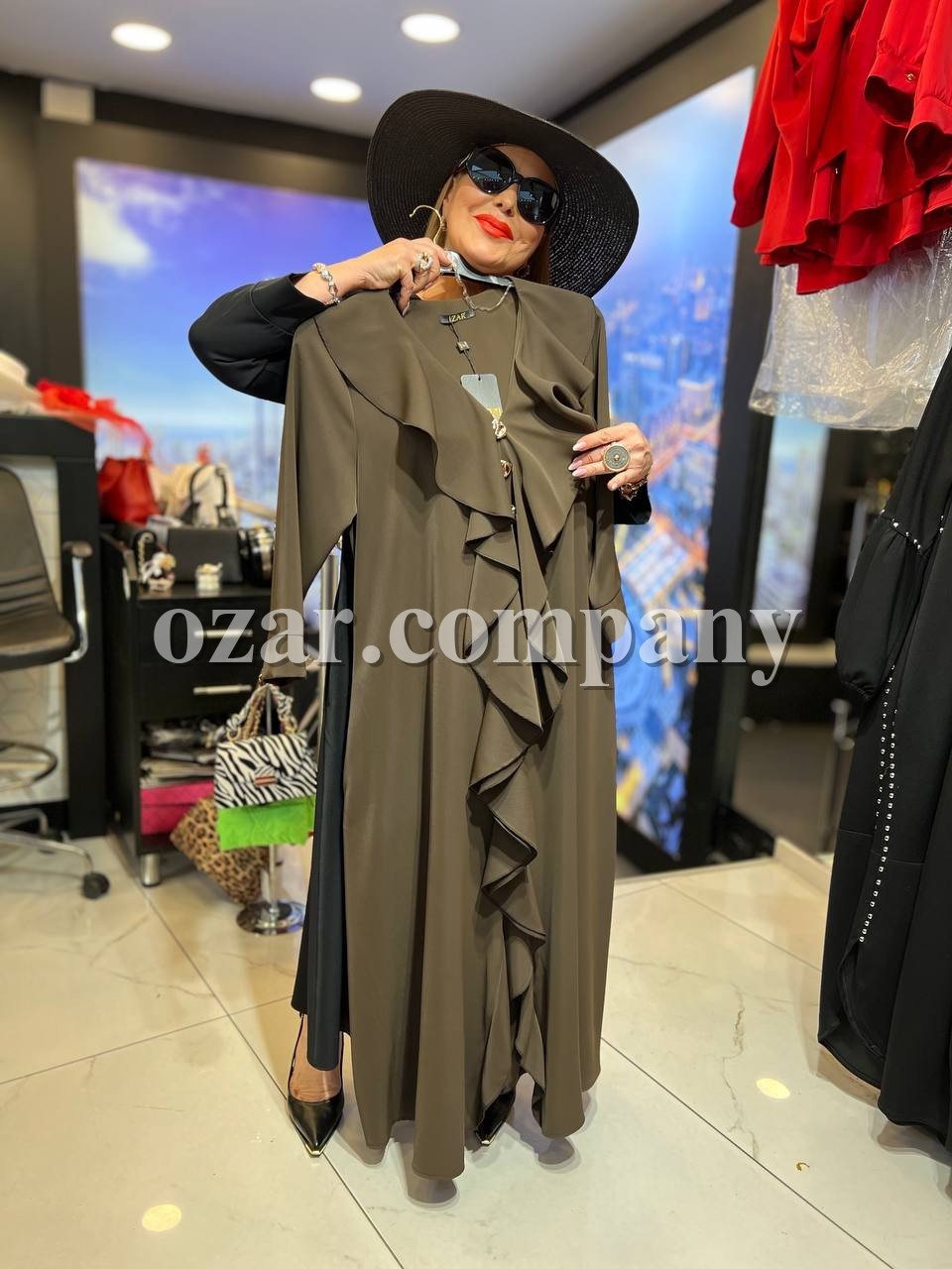 Женское Платье Iness (Большие размеры)