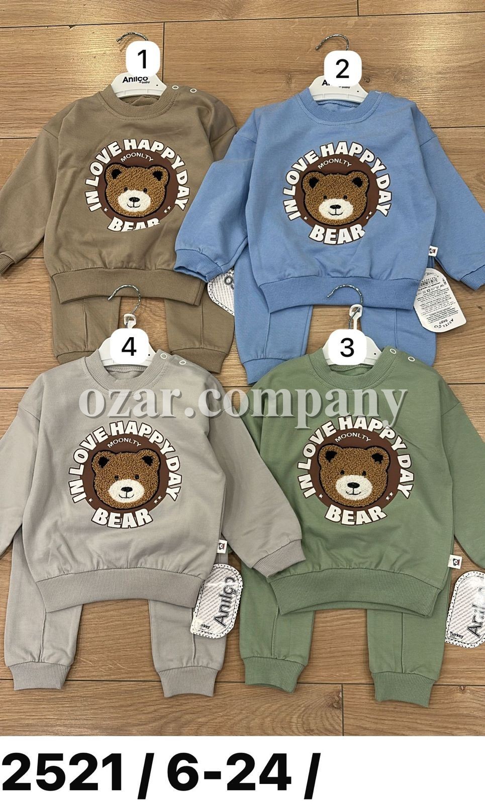 Костюм Для Мальчика Anilco (6-12/12-18/18-24мес.)