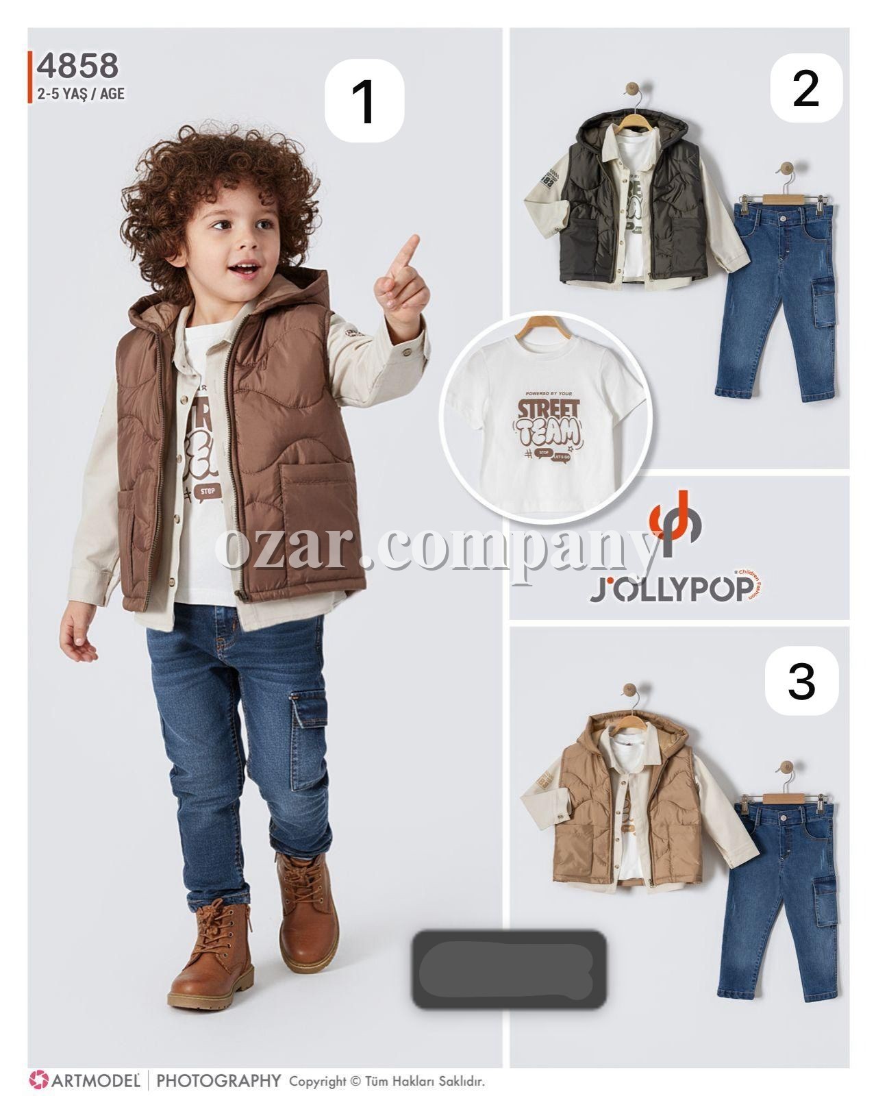 Костюм Четвёрка Для Мальчика Jolly Pop (2-3-4-5лет)