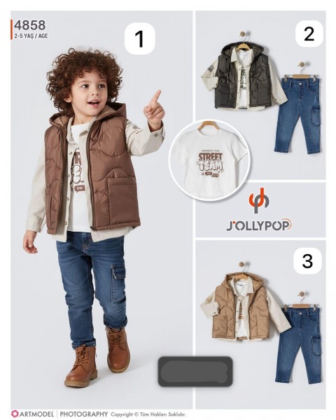 Костюм Четвёрка Для Мальчика Jolly Pop (2-3-4-5лет)