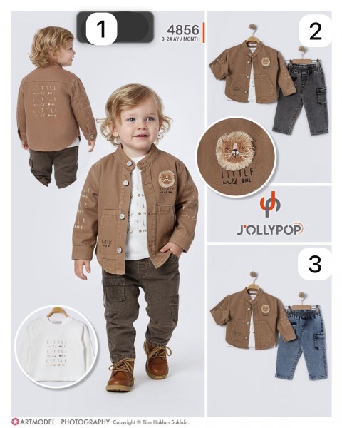 Костюм Тройка Для Мальчика Jolly Pop (9-12-18-24мес.)