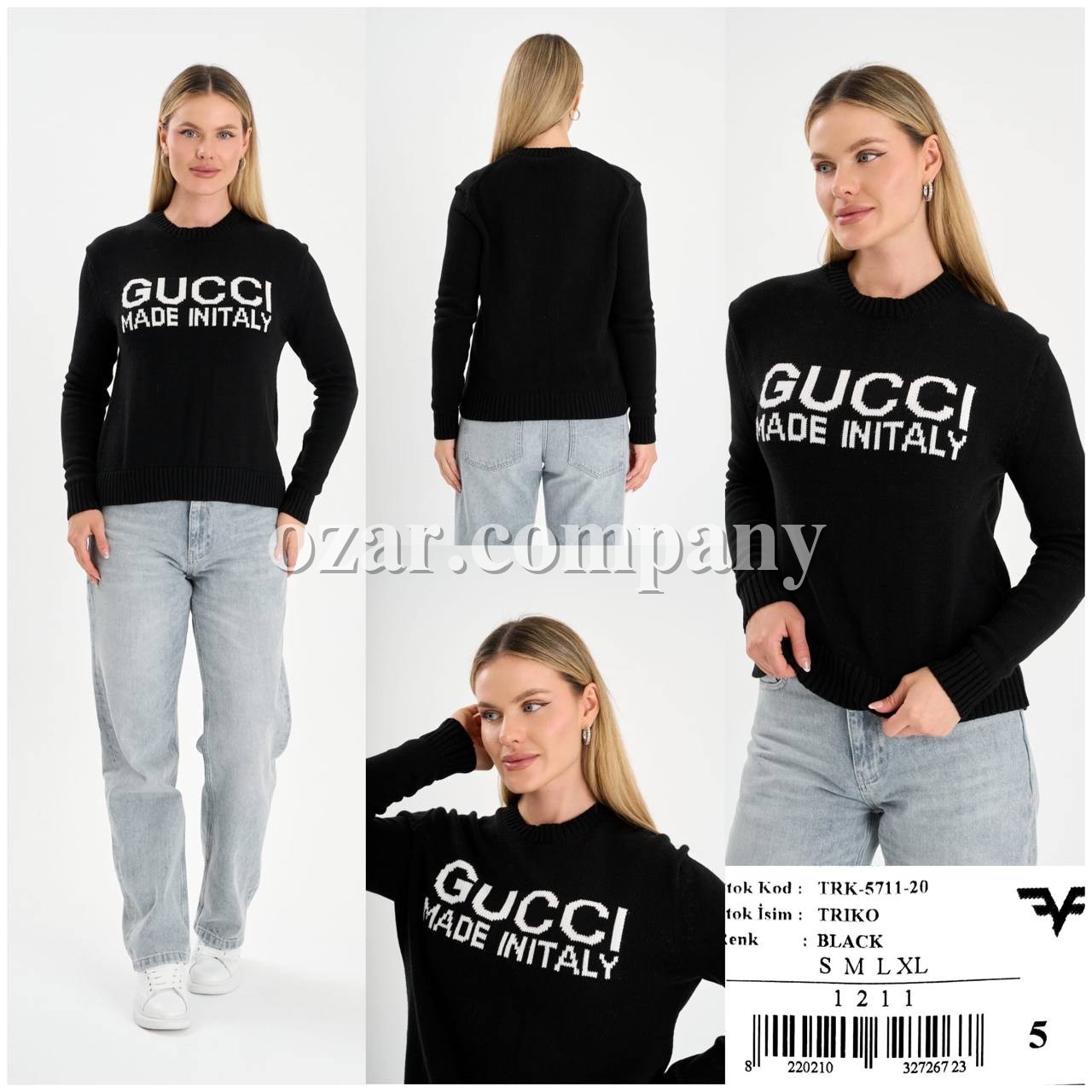 Женская Трикотажная Кофточка Gucci