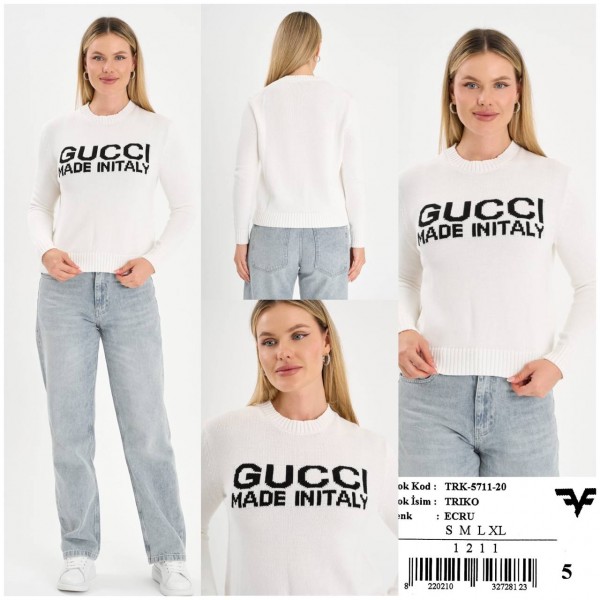 Женская Трикотажная Кофточка Gucci