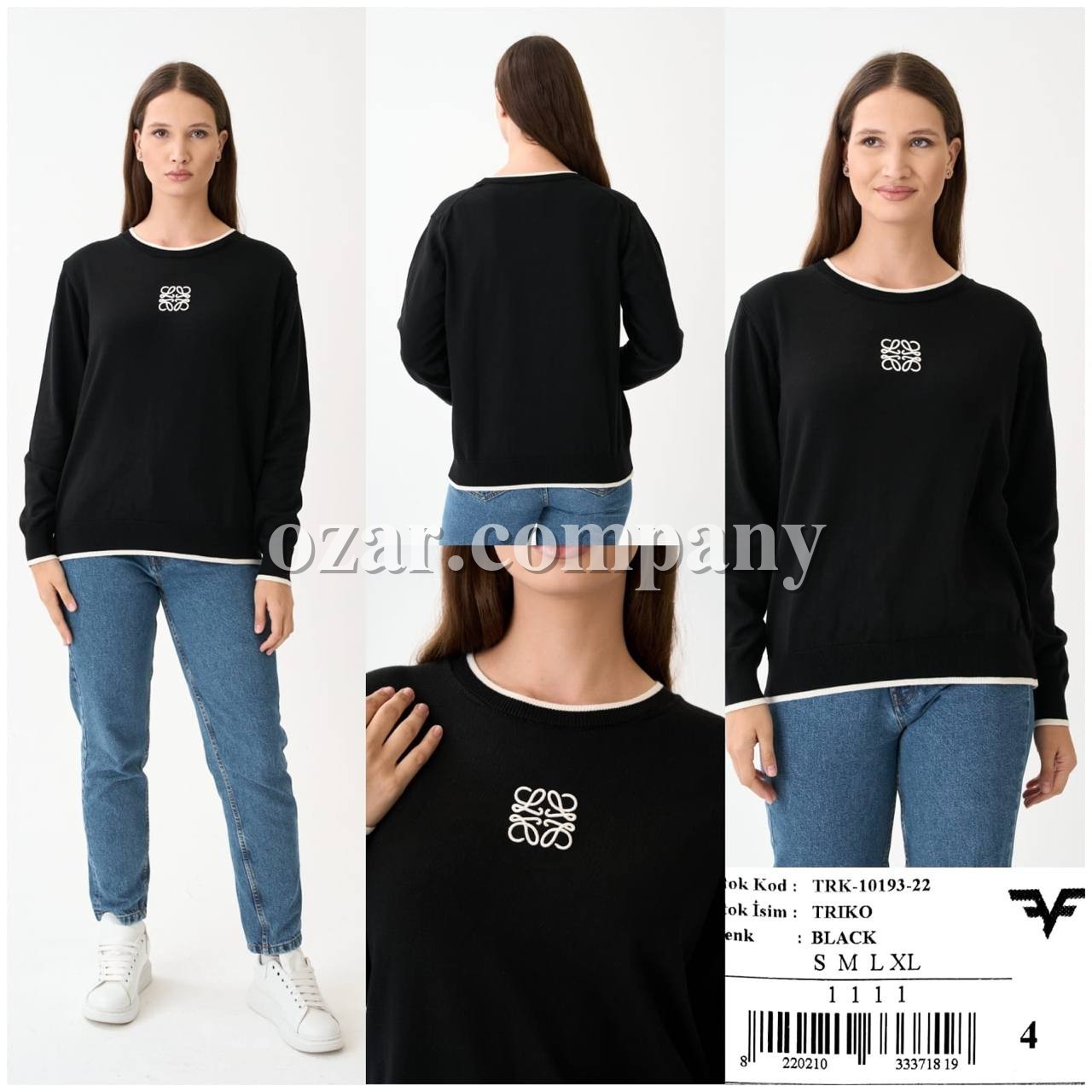 Женская Трикотажная Кофточка Loewe