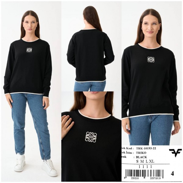 Женская Трикотажная Кофточка Loewe