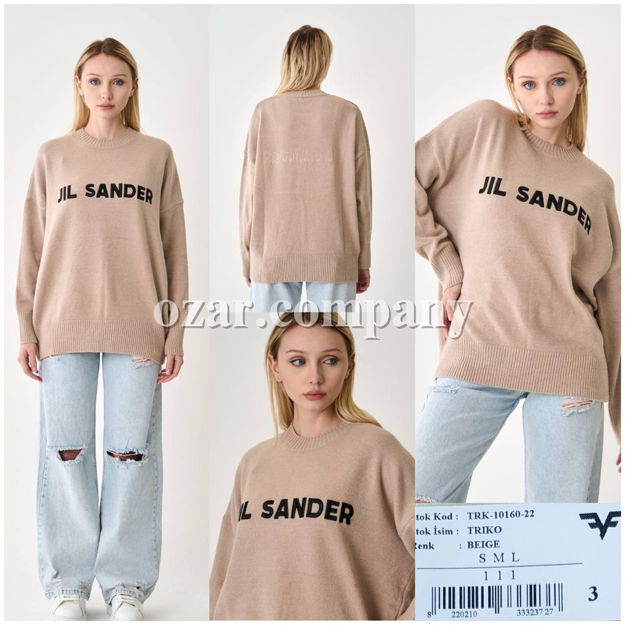 Женский Трикотажный Свитер Free Fashion