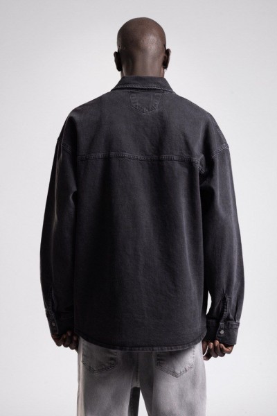 Мужская Джинсовая Рубашка Catch