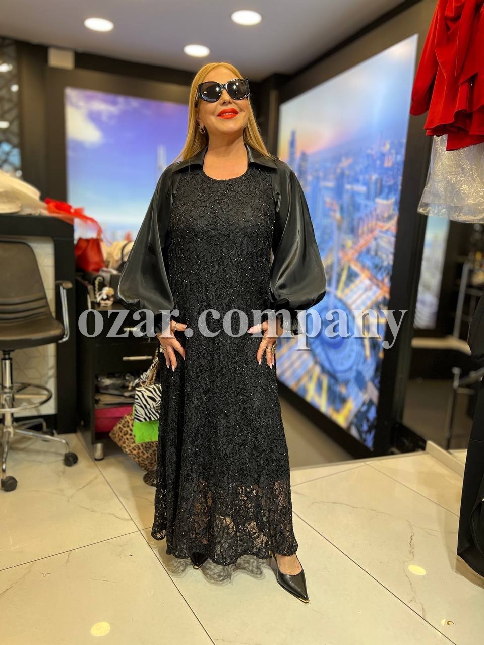 Женское Платье Iness (Большие размеры)