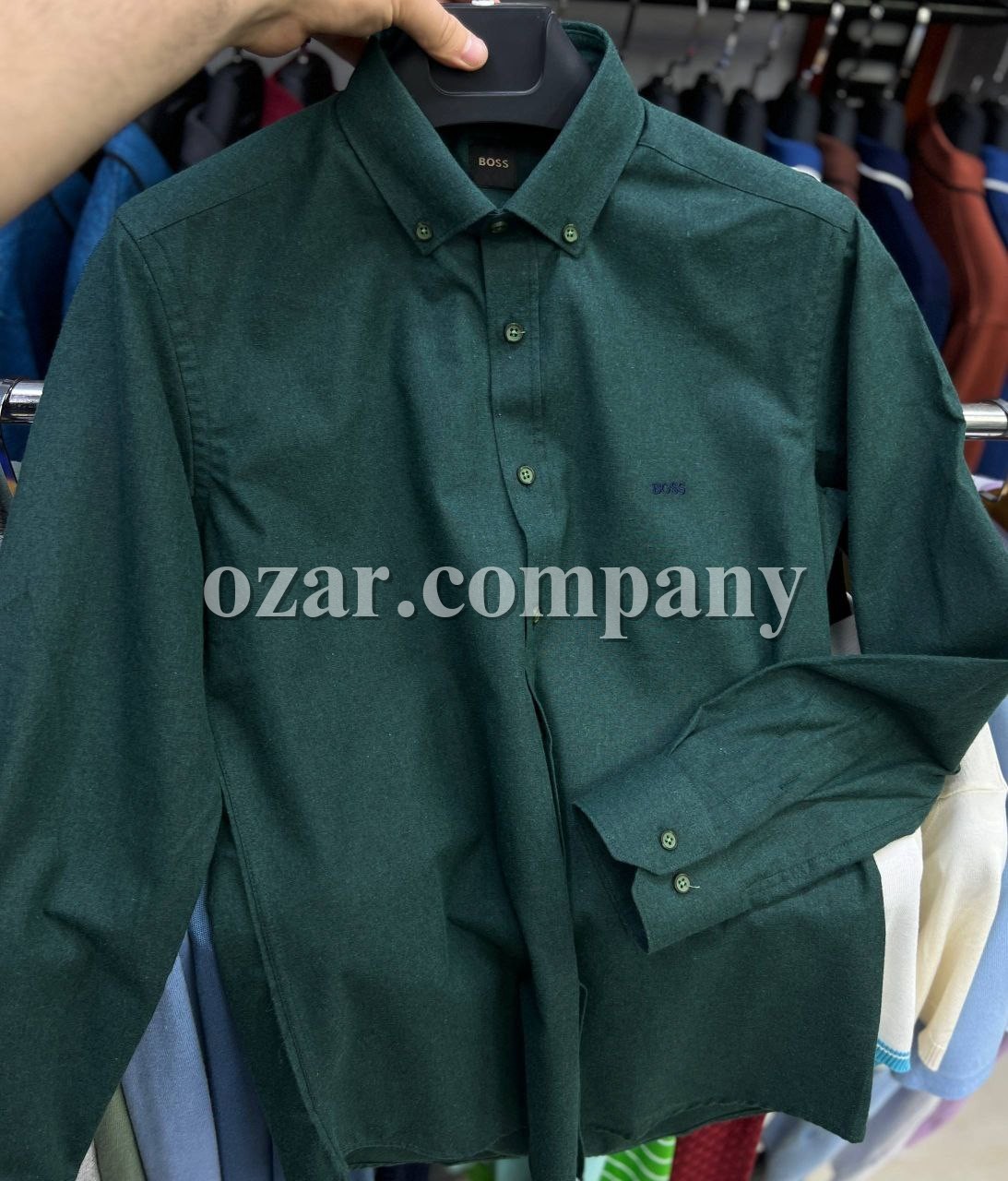 Мужская Рубашка Boss