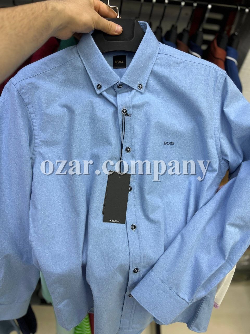 Мужская Рубашка Boss