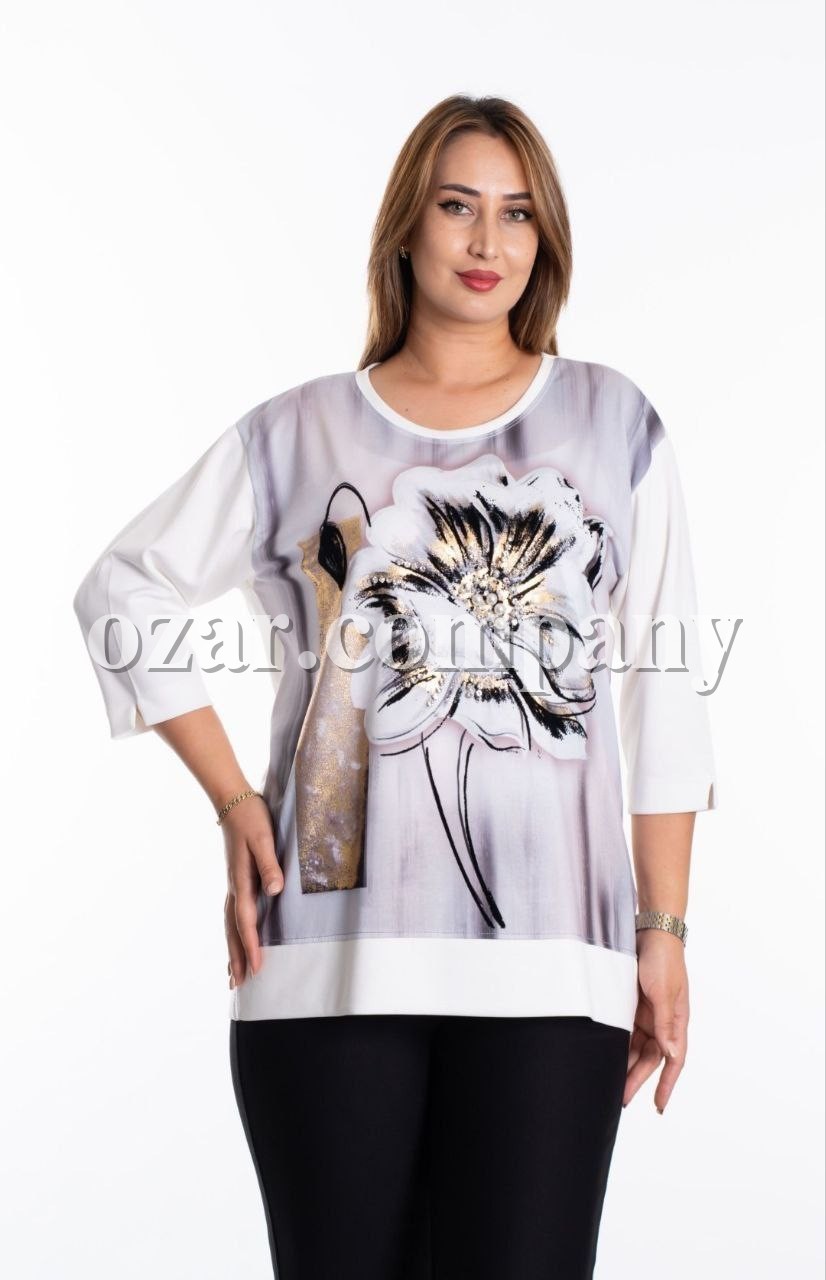 Женский Лонгслив La Velina (Большие размеры) 