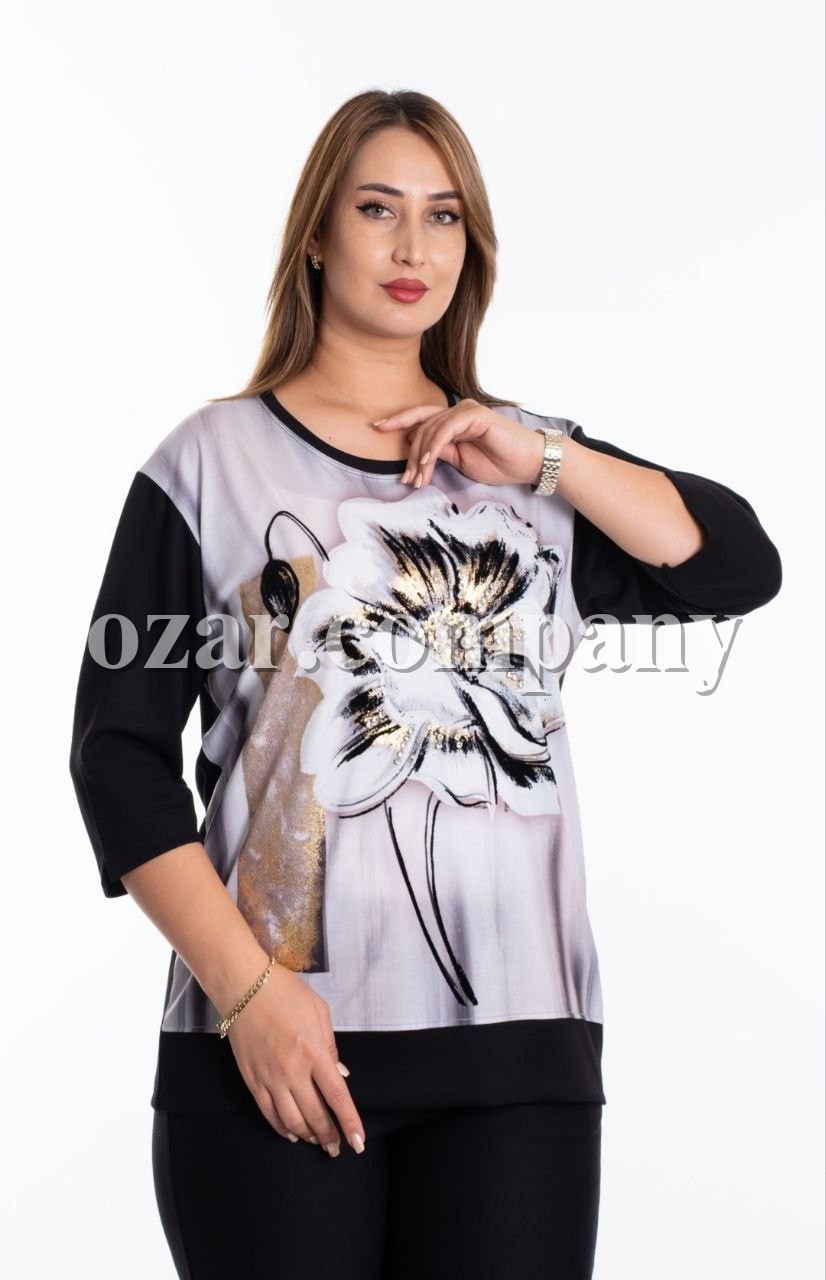 Женский Лонгслив La Velina (Большие размеры) 