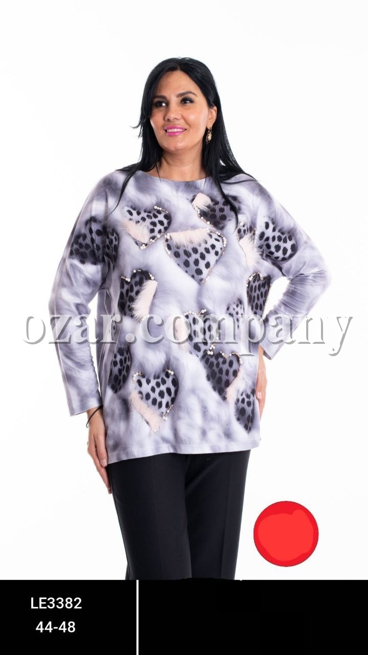 Женский Лонгслив La Velina (Большие размеры) 