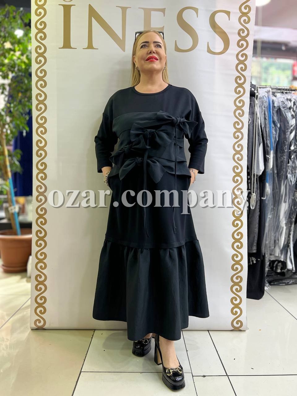 Женское Платье Iness (Большие размеры)
