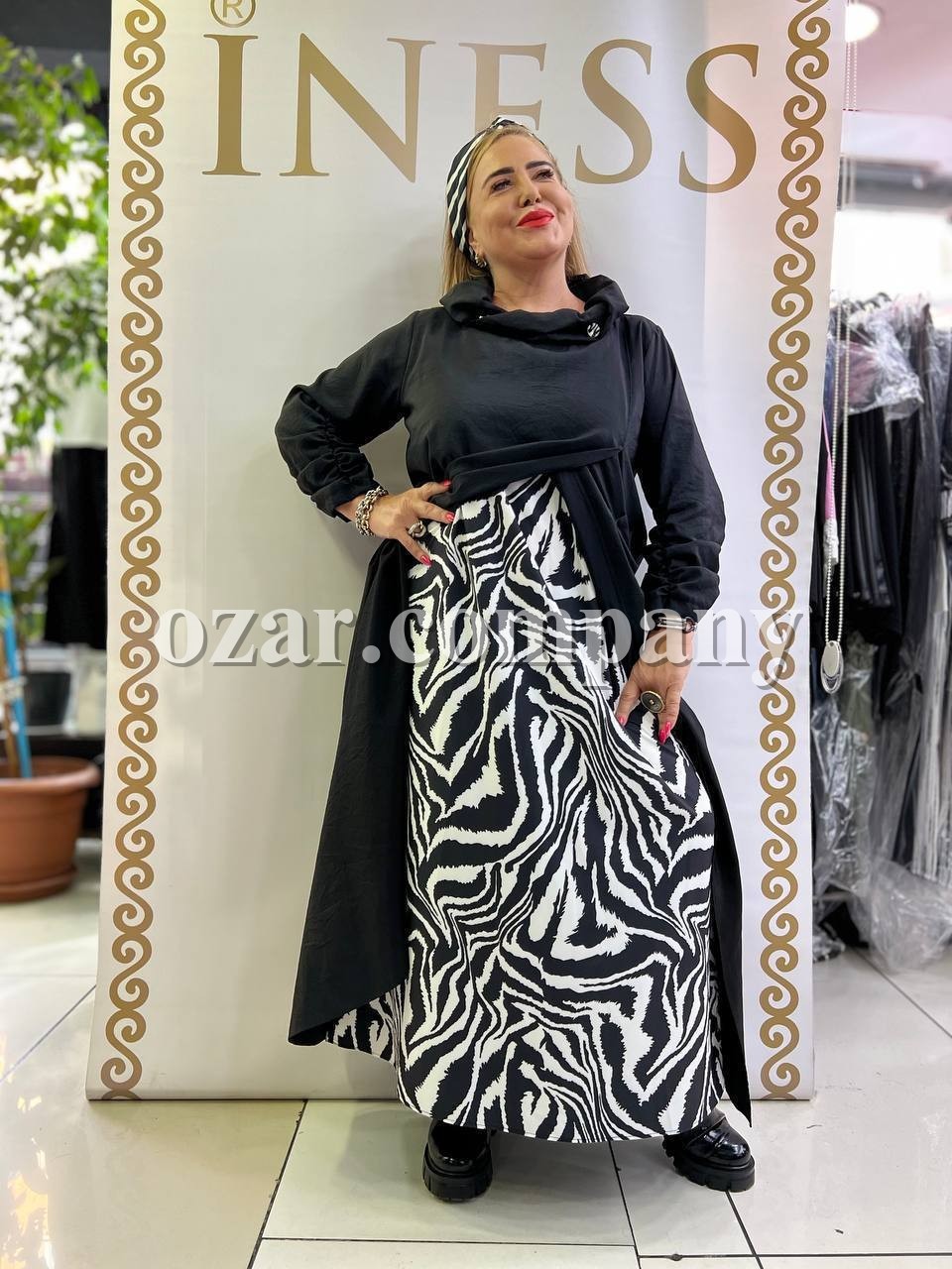 Женское Платье Iness (Большие размеры)