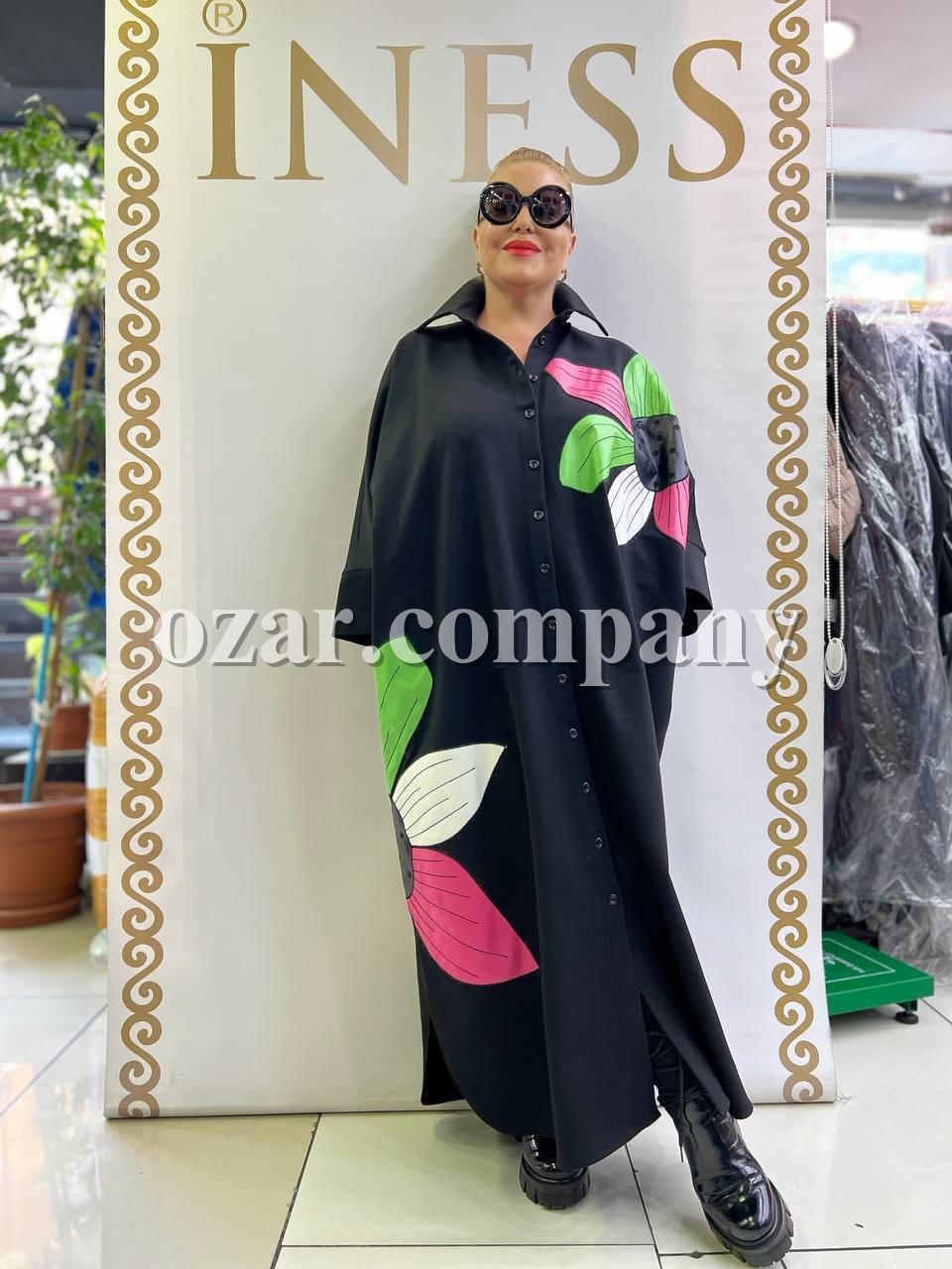 Женское Платье Iness (Большие размеры)