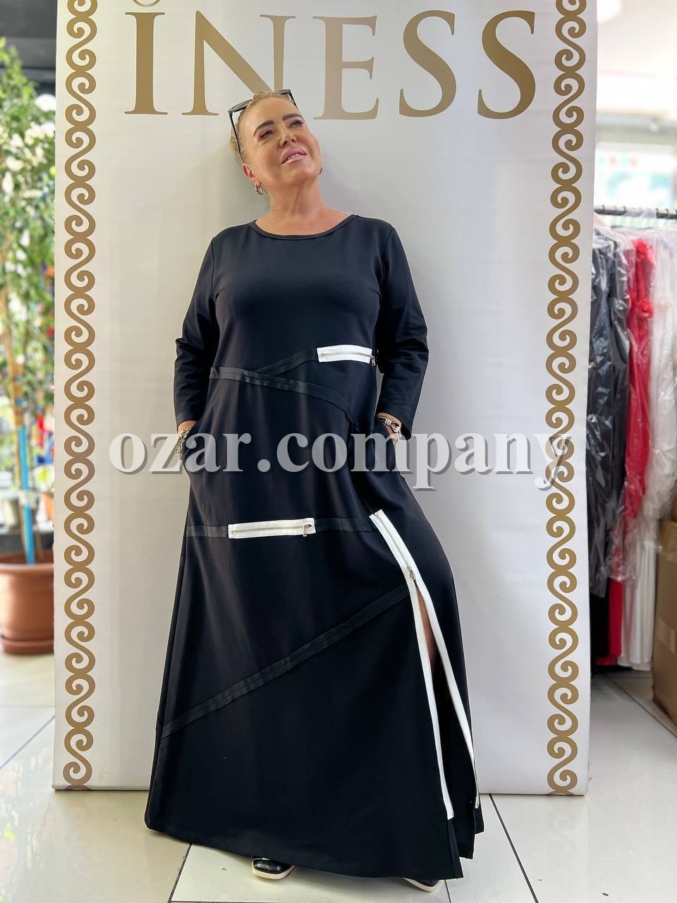 Женское Платье Iness (Большие размеры)