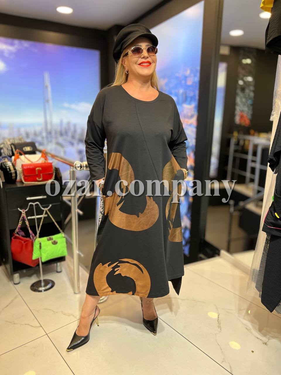 Женское Платье Iness (Большие размеры)