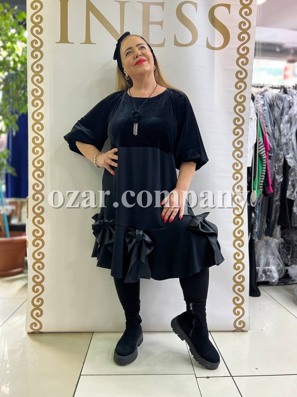 Женское Платье Iness (Большие размеры)