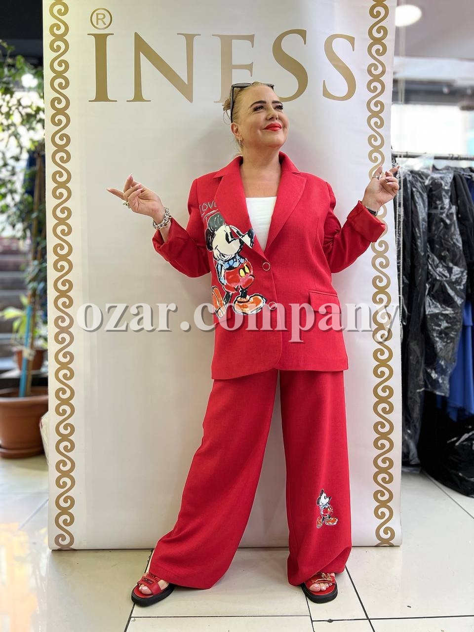 Женский Костюм Iness (Большие размеры)