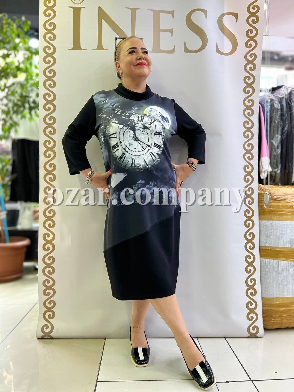 Женское Платье Iness (Большие размеры)