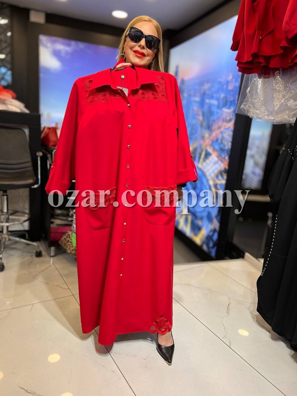 Женское Платье Iness (Большие размеры)