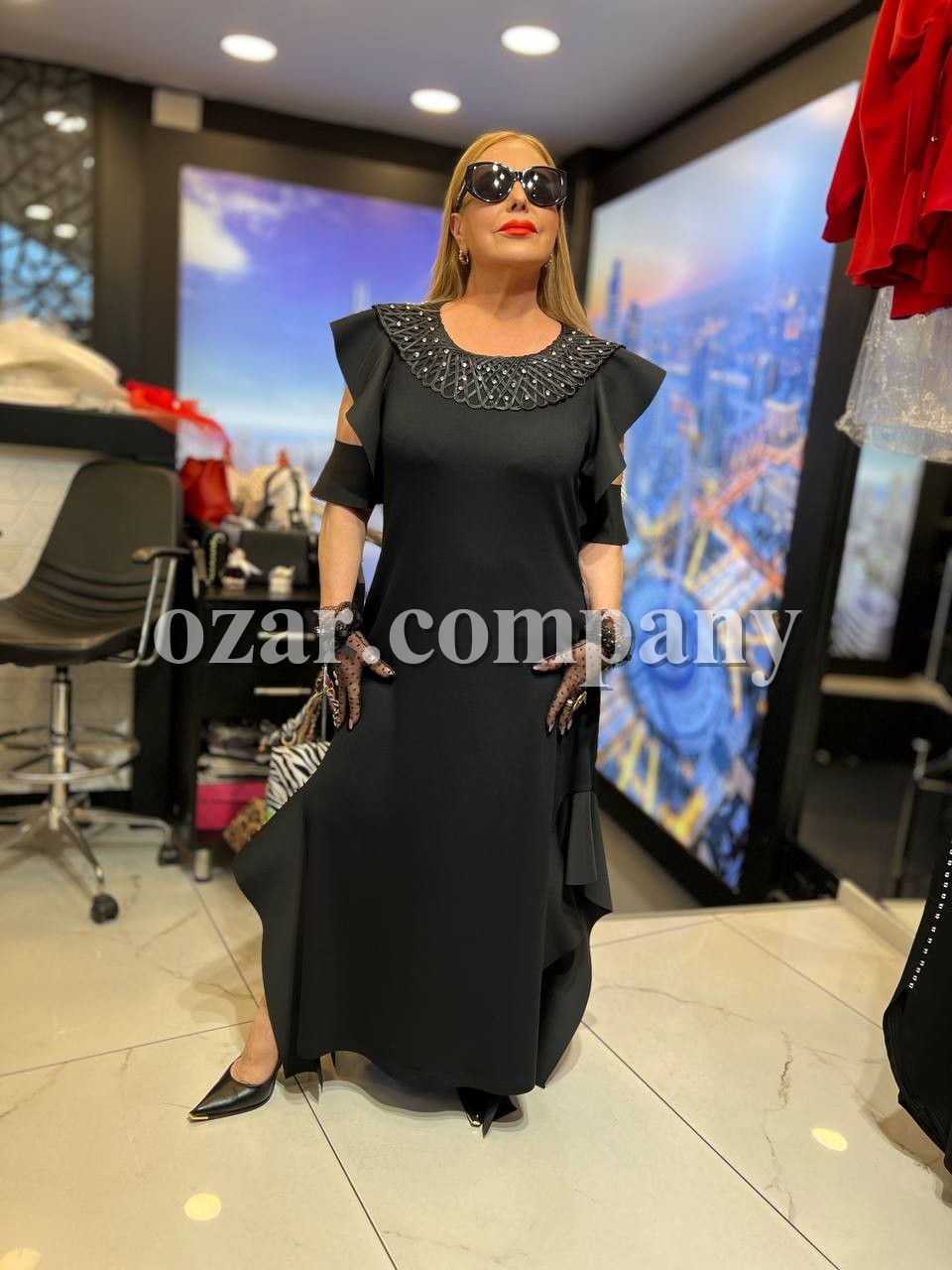 Женское Платье Iness (Большие размеры)