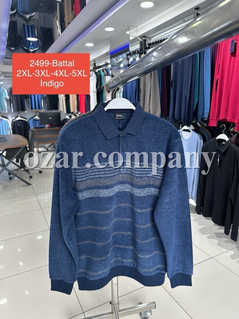 Мужской Джемпер Steel Way (Большие размеры)