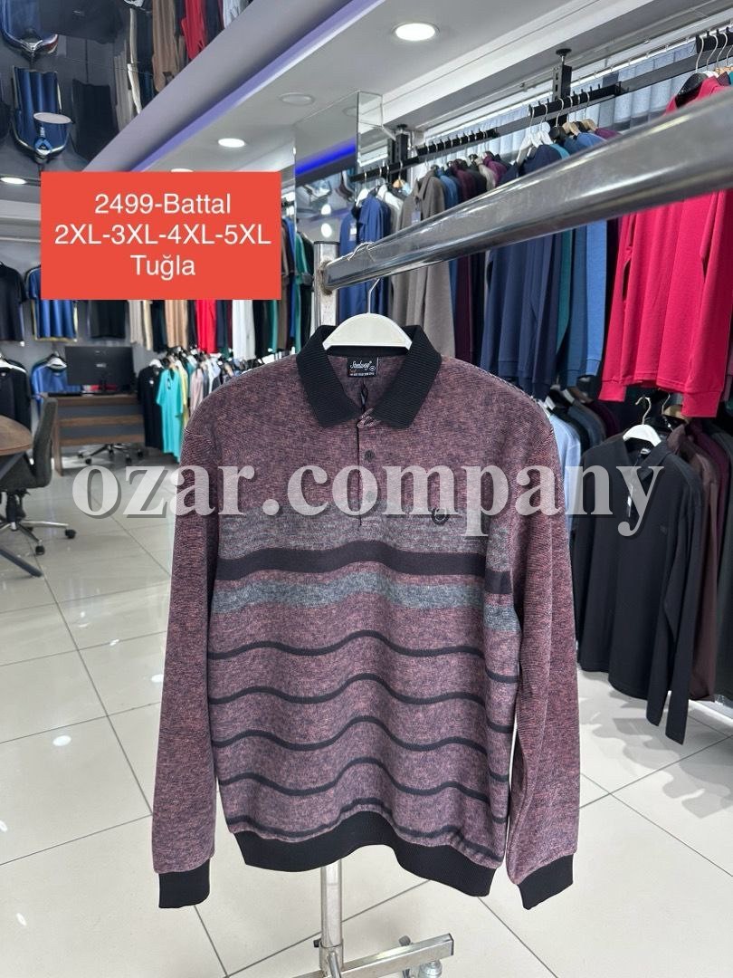 Мужской Джемпер Steel Way (Большие размеры)