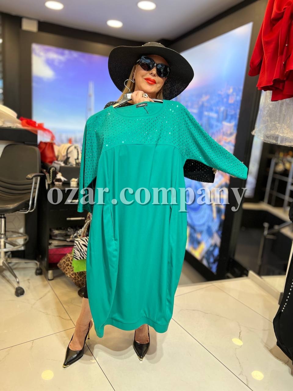 Женское Платье Iness (Большие размеры)