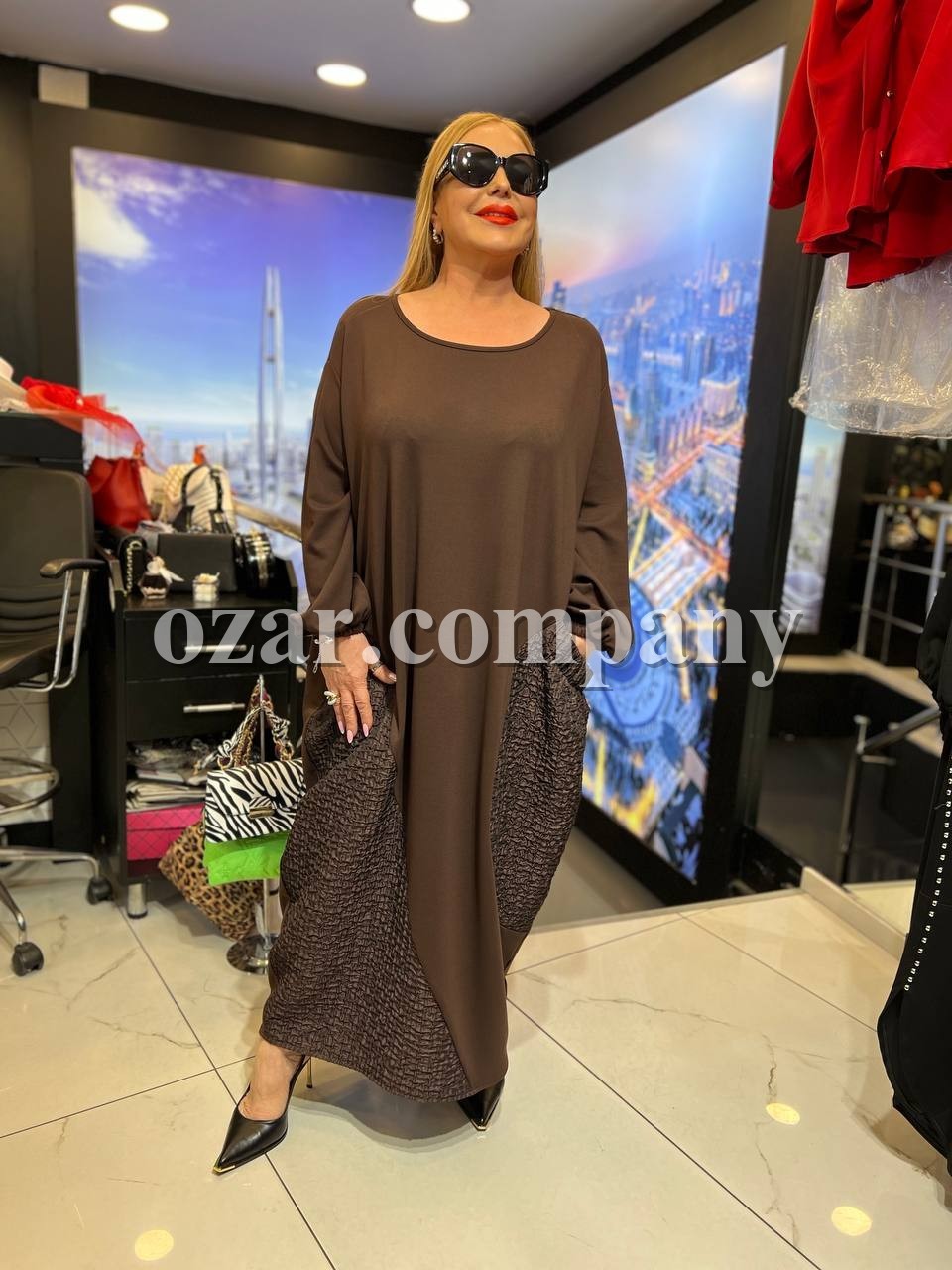 Женское Платье Iness (Большие размеры)