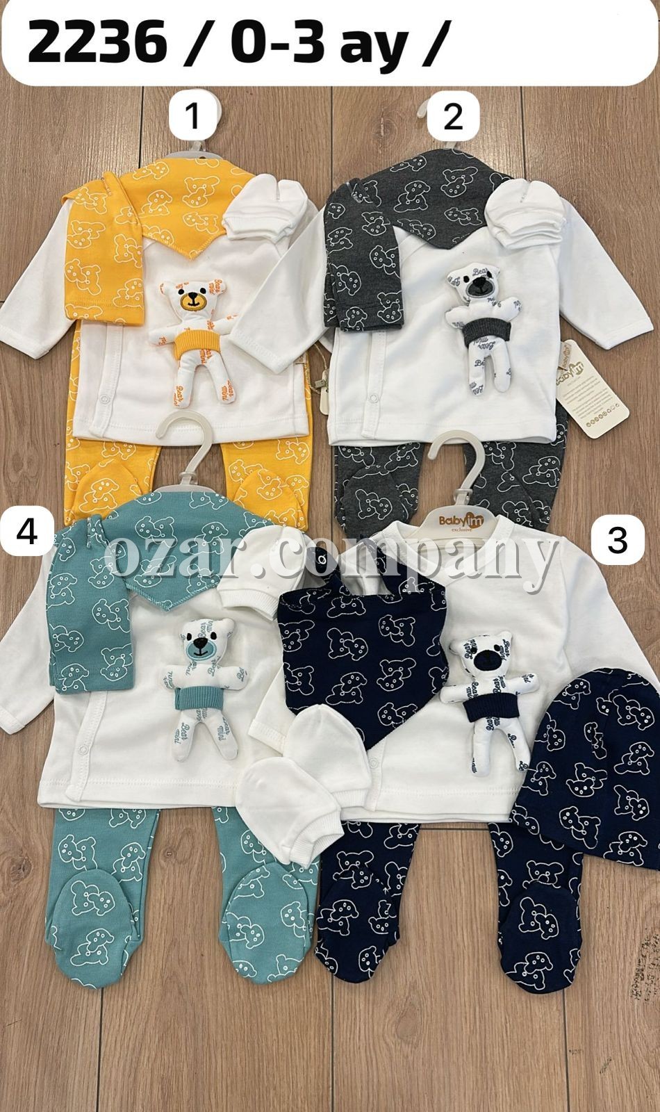 Комплект Для Мальчика Baby Im (0-3мес.)