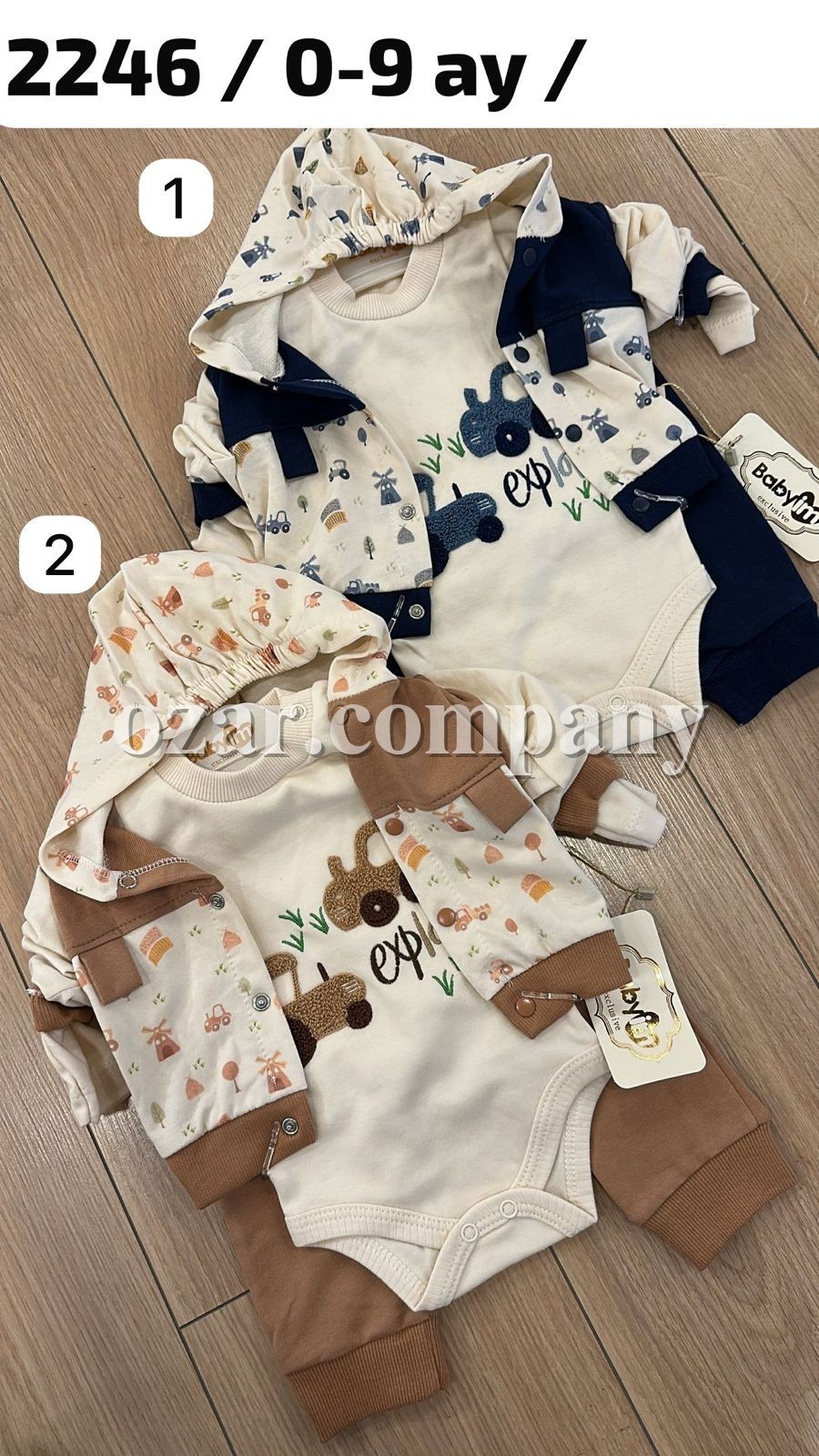 Комплект Для Мальчика Baby Im (0-3-6-9мес.)