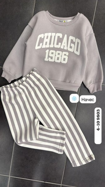 Трикотажный Костюм На Флисе Для Девочки ANT (4-6-8-10лет) 