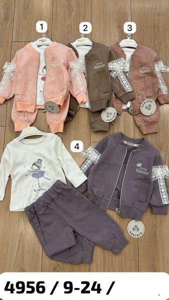 Костюм Тройка Для Девочки Partner (9-12-18-24мес.)
