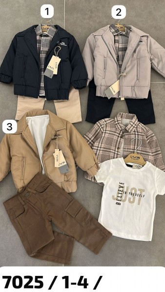 Костюм Четвёрка Для Мальчика Lavin (1-2-3-4лет) 