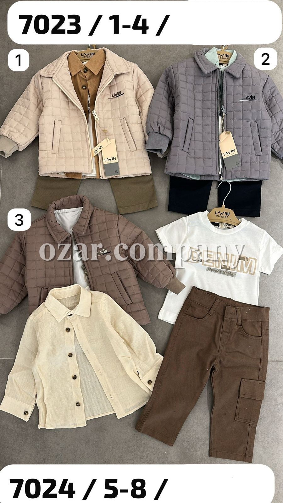 Костюм Четвёрка Для Мальчика Lavin (1-2-3-4лет) 