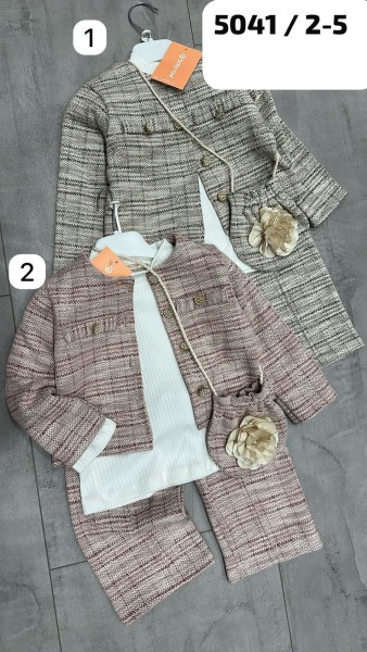 Костюм Тройка Для Девочки Baby Rose (2-3-4-5лет)