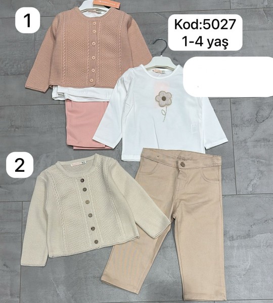 Костюм Тройка Для Девочки Baby Rose (1-2-3-4лет) 