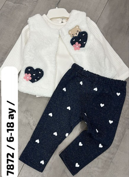 Костюм Тройка Для Девочки Baby Rose (6-9-12-18мес.)