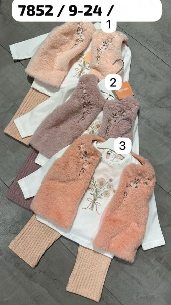 Костюм Тройка Для Девочки Baby Rose (9-12-18-24мес.)