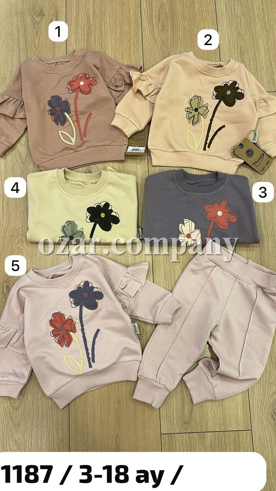 Костюм Для Девочки Picossa (3-6/6-9/9-12/12-18мес.)