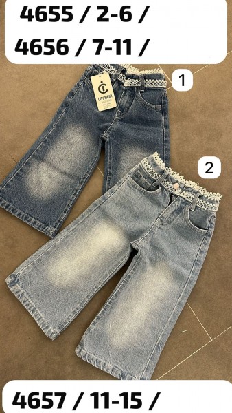 Джинсы Для Девочки City Wear (2-3-4-5-6лет) 