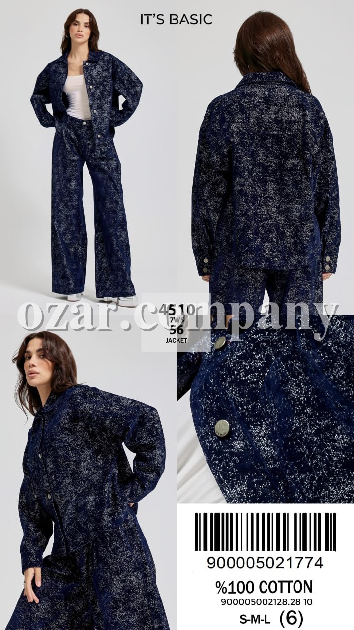 Женский Джинсовый Жакет ITS Basic 