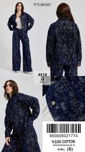 Женский Джинсовый Жакет ITS Basic 