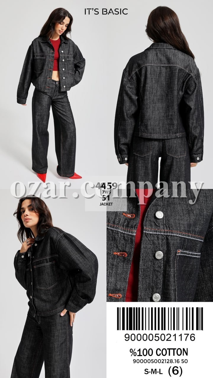 Женский Джинсовый Жакет ITS Basic 