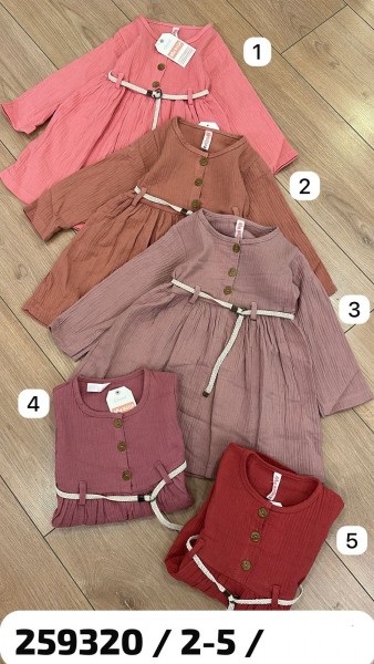 Муслиновое Платье Для Девочки My Bella (2-3-4-5лет)