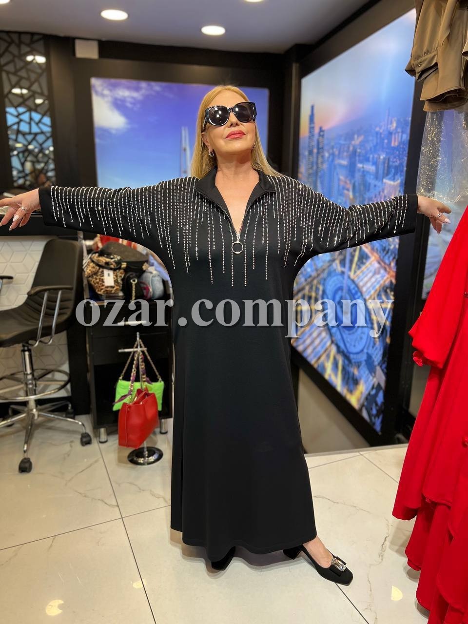 Женское Платье Iness (Большие размеры)